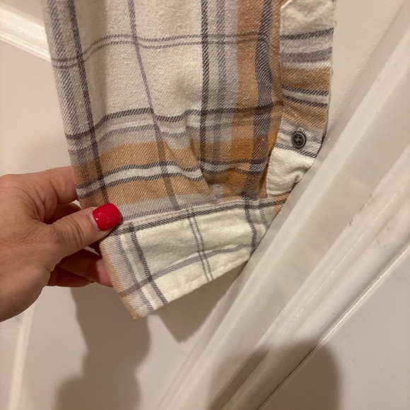 RGUC- Philadelphia Eagles Flannel Men's Shirt in Brown and White, XXL - Picture 4 of 6